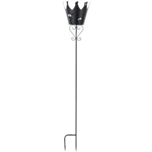 Krone på metallstang H100 cm