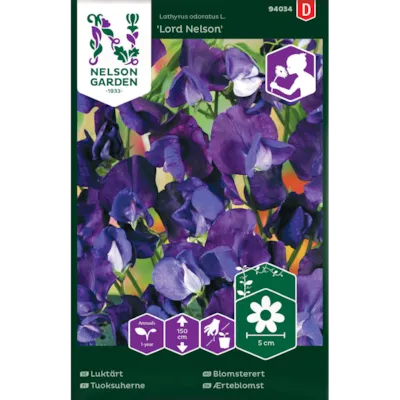 Frø blomsterert Lord Nelson