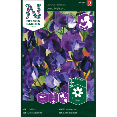 Frø blomsterert Lord Nelson