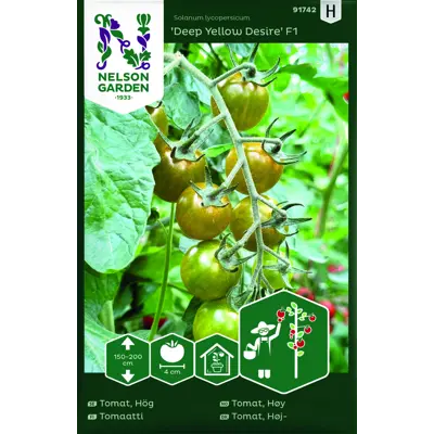 Frø cherrytomat Deep Yellow Desire