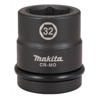 Kraftpipe kort Impact Black 32 mm 1"