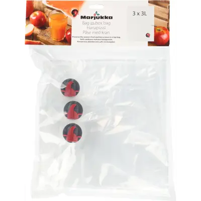 Bag in box pose med kran 3 stk 3 L