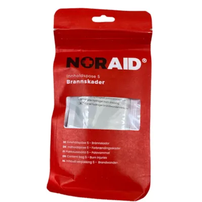 Refill innholdspose brannskadeenhet