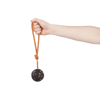 Hundeleke ball på tau D70 mm, bilde 2