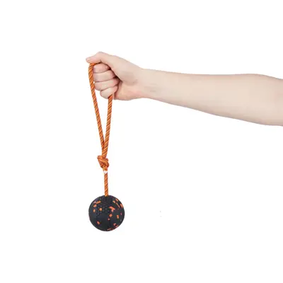 Hundeleke ball på tau D70 mm, bilde 2