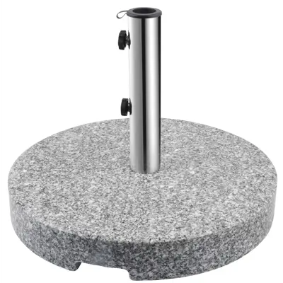 Parasollfot granitt Ø50 cm, bilde 2
