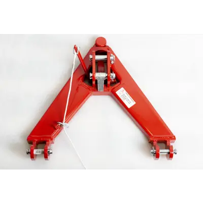 Triangelfeste for kompakttraktor