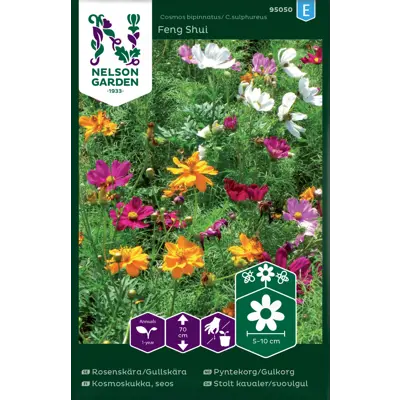 Frø pyntekorg/gulkorg Feng Shui