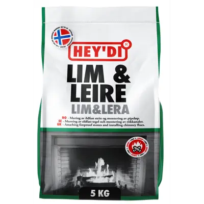 Mørtel Lim & Leire 5 kg