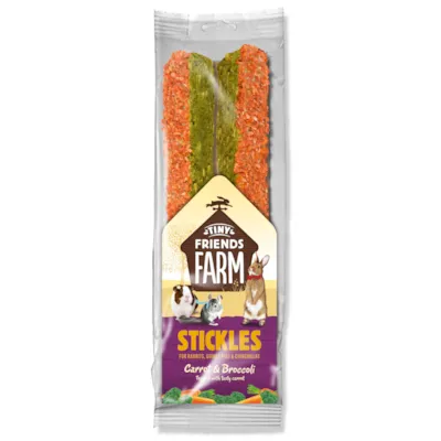 Stickles gulrot og broccoli 120 g