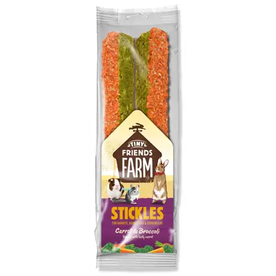 Stickles gulrot og broccoli 120 g