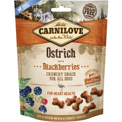 Hundesnacks struts og bjørnebær 200 g