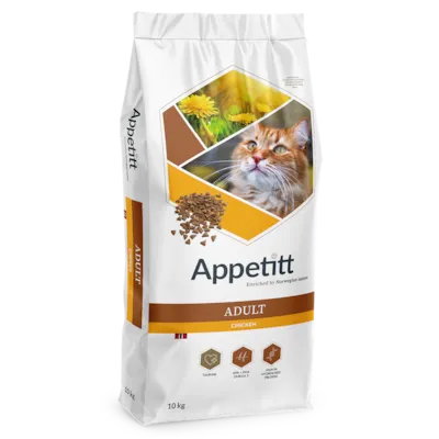 Kattemat Cat Adult Chicken 10 kg