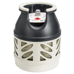 Propan kun gass 5 kg kompositt påtrykksventil