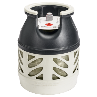 Propan kun gass 5 kg kompositt påtrykksventil