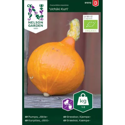 Frø kjempegresskar Uchiki Kuri