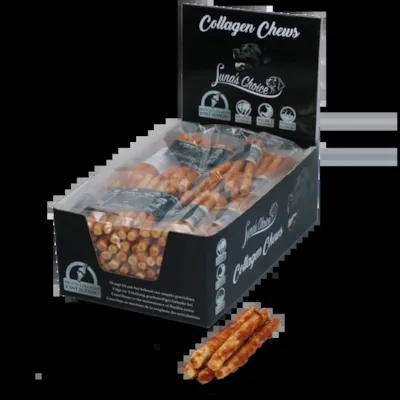 Tyggepinne Collagen med laks, bilde 2