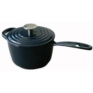 Støpejerngryte blå 1,6 L