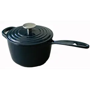 Støpejerngryte blå 1,6 L