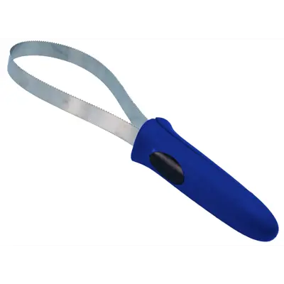 Svetteskrape metall blå