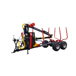 Tømmerhenger 380 med kran