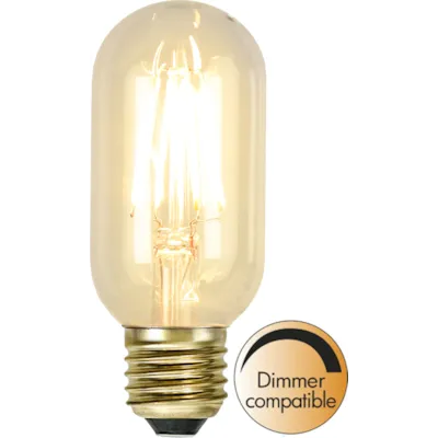 Lyspære LED Rørform T45 E27 dimbar 1.6W