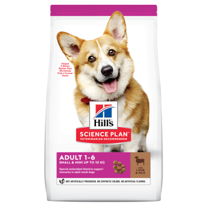 Hundefôr Small & Mini Adult Lam og Ris 1,5 kg