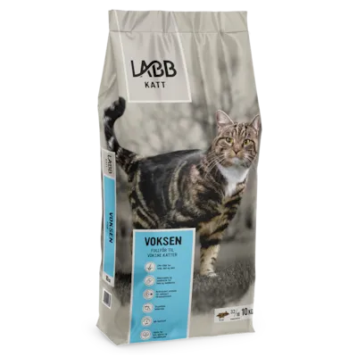 Kattemat Voksen Fisk 10 kg