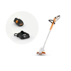 Batteridrevet gresstrimmer FSA 30 med batteri og lader