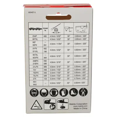 Sagkjede 10 tommer 3/8 1,1 mm, bilde 4