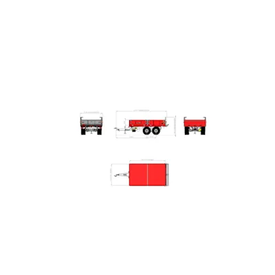 Tilhenger Metamid HD med lav lem, bilde 3