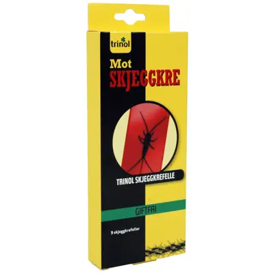 Skjeggkrefelle uten åte