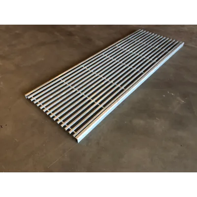 Firkantstålrist galvanisert