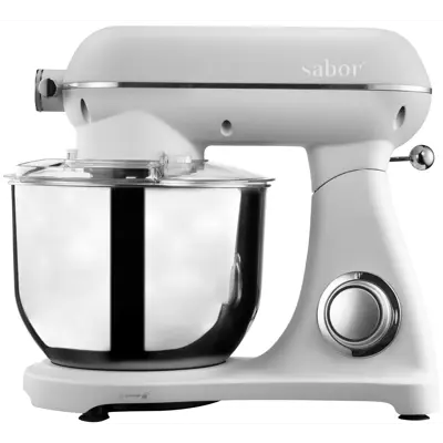 Kjøkkenmaskin 6,5 L med kobling hvit