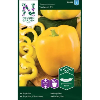 Frø paprika Luteus