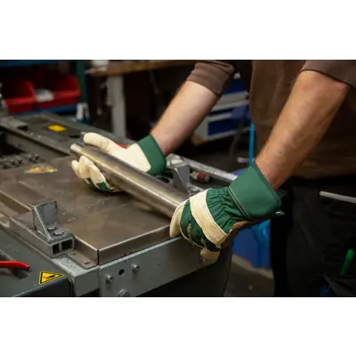 Arbeidshansker skinn, bilde 2