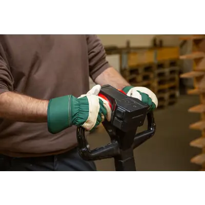 Arbeidshansker skinn, bilde 4