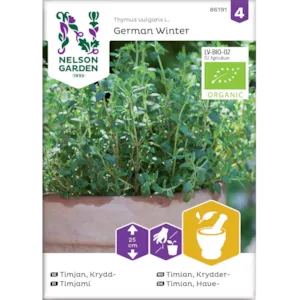 Frø kryddertimian German Winter økologisk