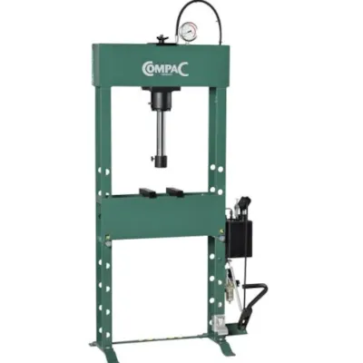 Verkstedpresse fotbetjent 30 tonn