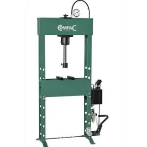 Verkstedpresse fotbetjent 30 tonn