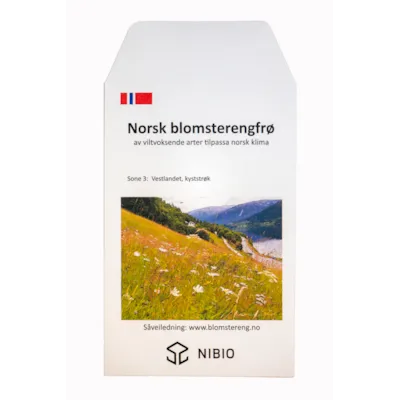 Frø blomstereng Vestlandet kyststrøk
