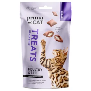 Kattesnacks fjørfe og biff 40 g