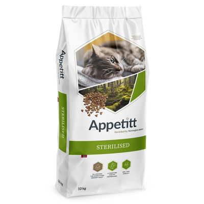 Kattemat Sterilised 10 kg