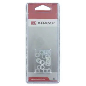 Flat låseskive Ø6 mm 20 stk