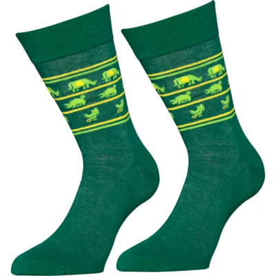 Fritidssokker grønn 40-45