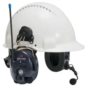 Hørselvern Peltor Litecom PMR 446 med hjelmfeste
