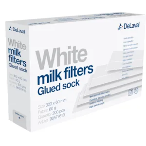 Melk / silfilter rund Ø 320mm 200pk