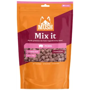 Hundefôr Mix It gris frysetørket 200 g