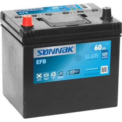 Bilbatteri EFB start og stop SL605