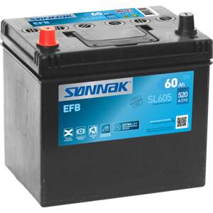 Bilbatteri EFB start og stop SL605